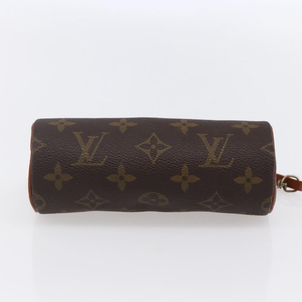 Louis Vuitton Papillon Pochette Monogram Canvas Brown Canvas Clutche & Pouche Bag