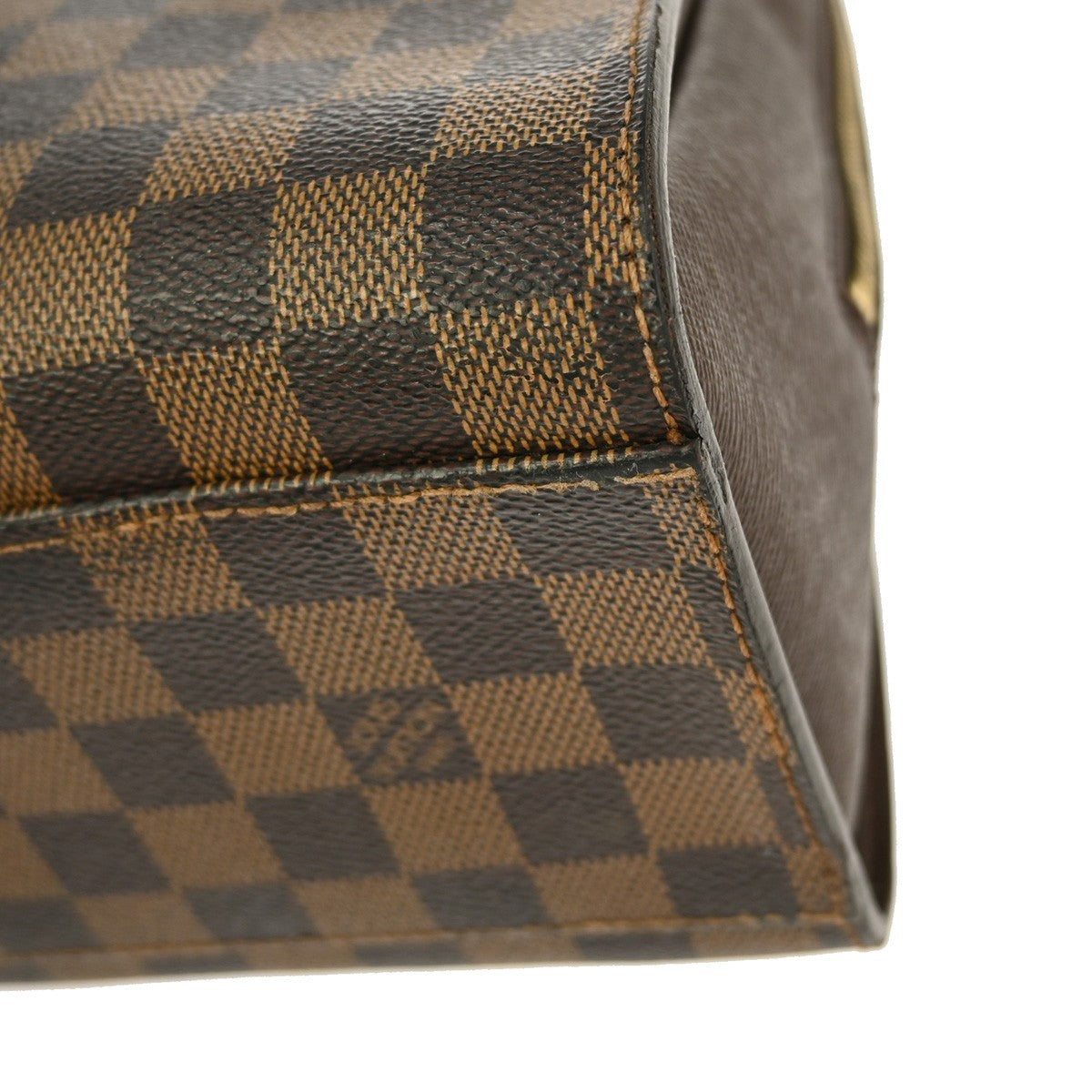 Louis Vuitton Brera Handbag Damier Brown Canvas Handbag
