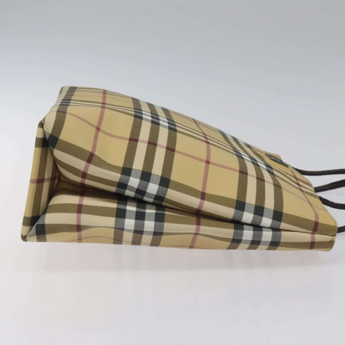 Burberry Nova Check Handbag Nova Check Canvas Beige Canvas Handbag