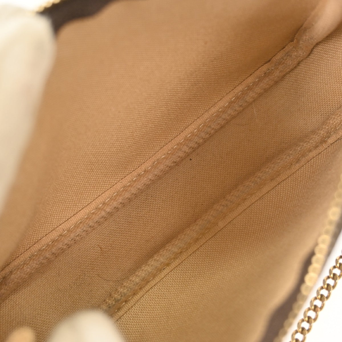 Louis Vuitton Pochette Accessoires Limited Edition Monogram Canvas Brown Canvas Clutche & Pouche Bag
