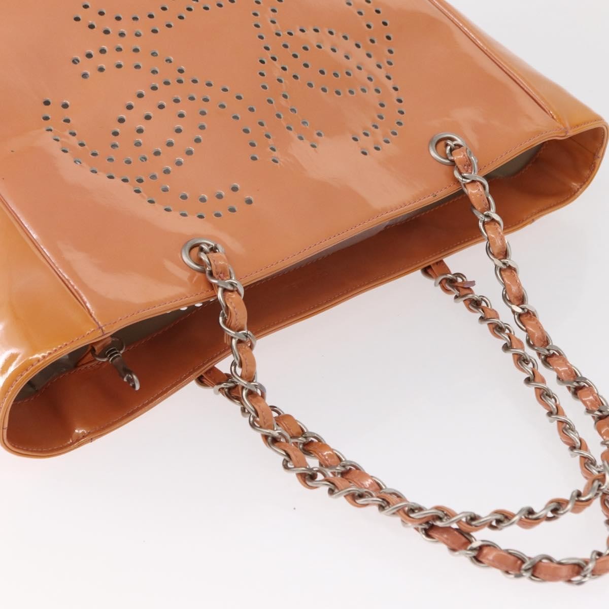 Chanel Triple Cc Tote Patent Pink Patent_Leather Tote Bag Bag