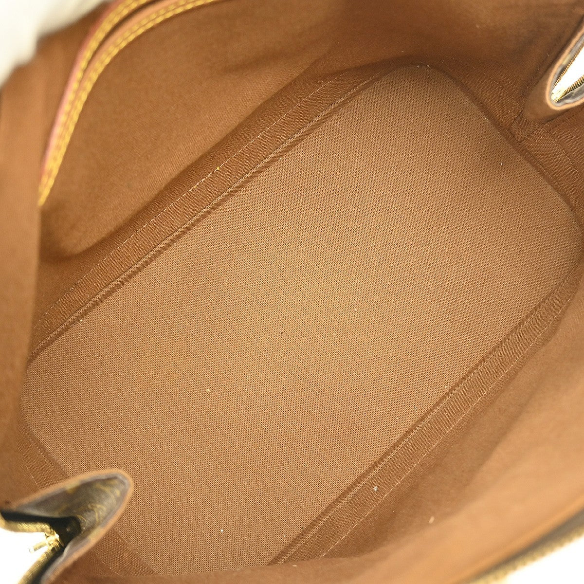 Louis Vuitton Alma Handbag Monogram Canvas Brown Canvas Handbag