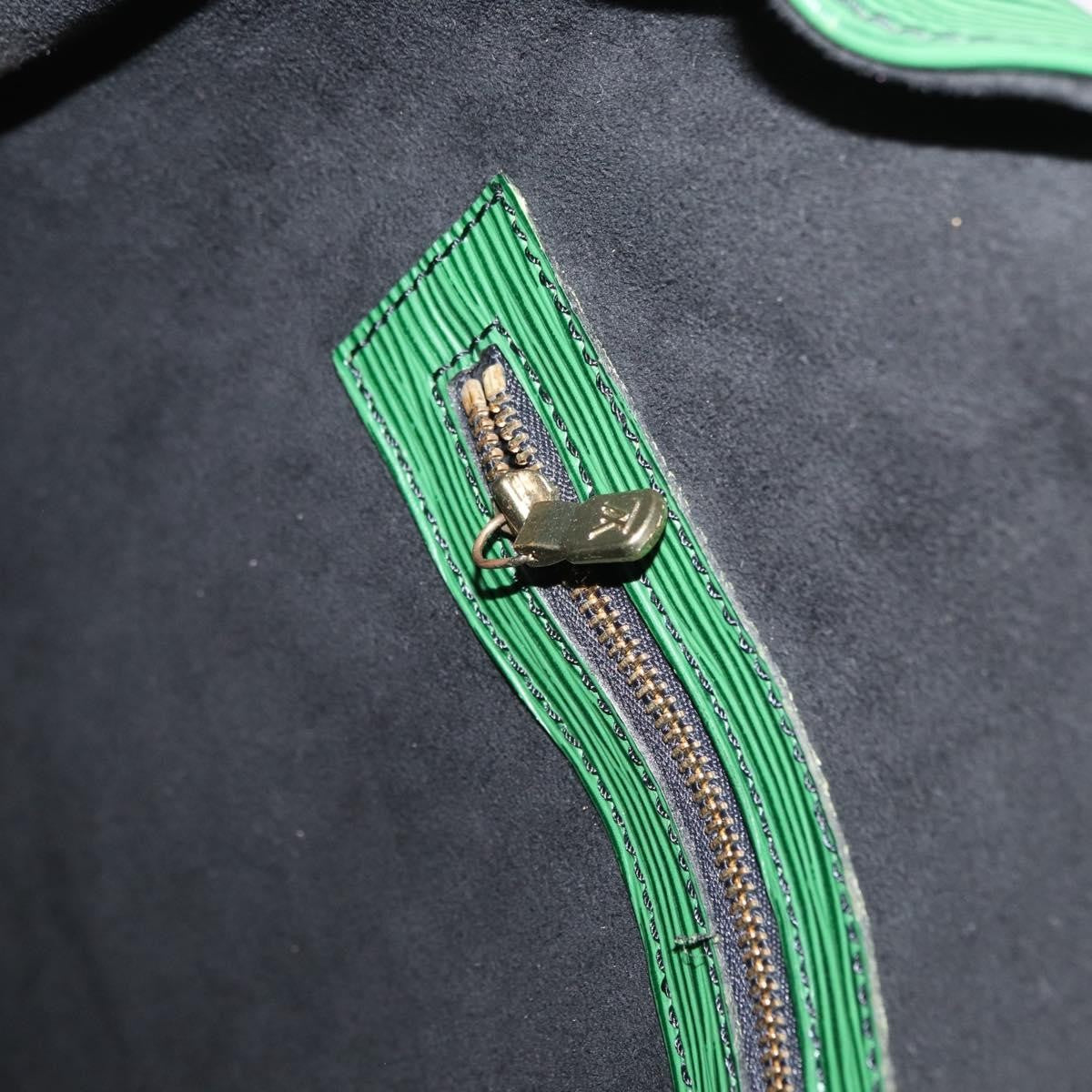 Louis Vuitton Randonnee Backpack Epi Leather Green Leather Shoulder Bag