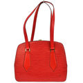 Louis Vuitton Voltaire Handbag Epi Leather Red Leather Shoulder Bag