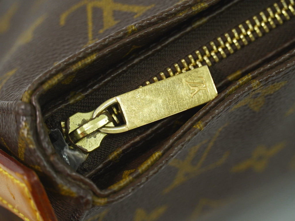 Louis Vuitton Monogram Looping Handbag Monogram Canvas Brown Canvas Shoulder Bag