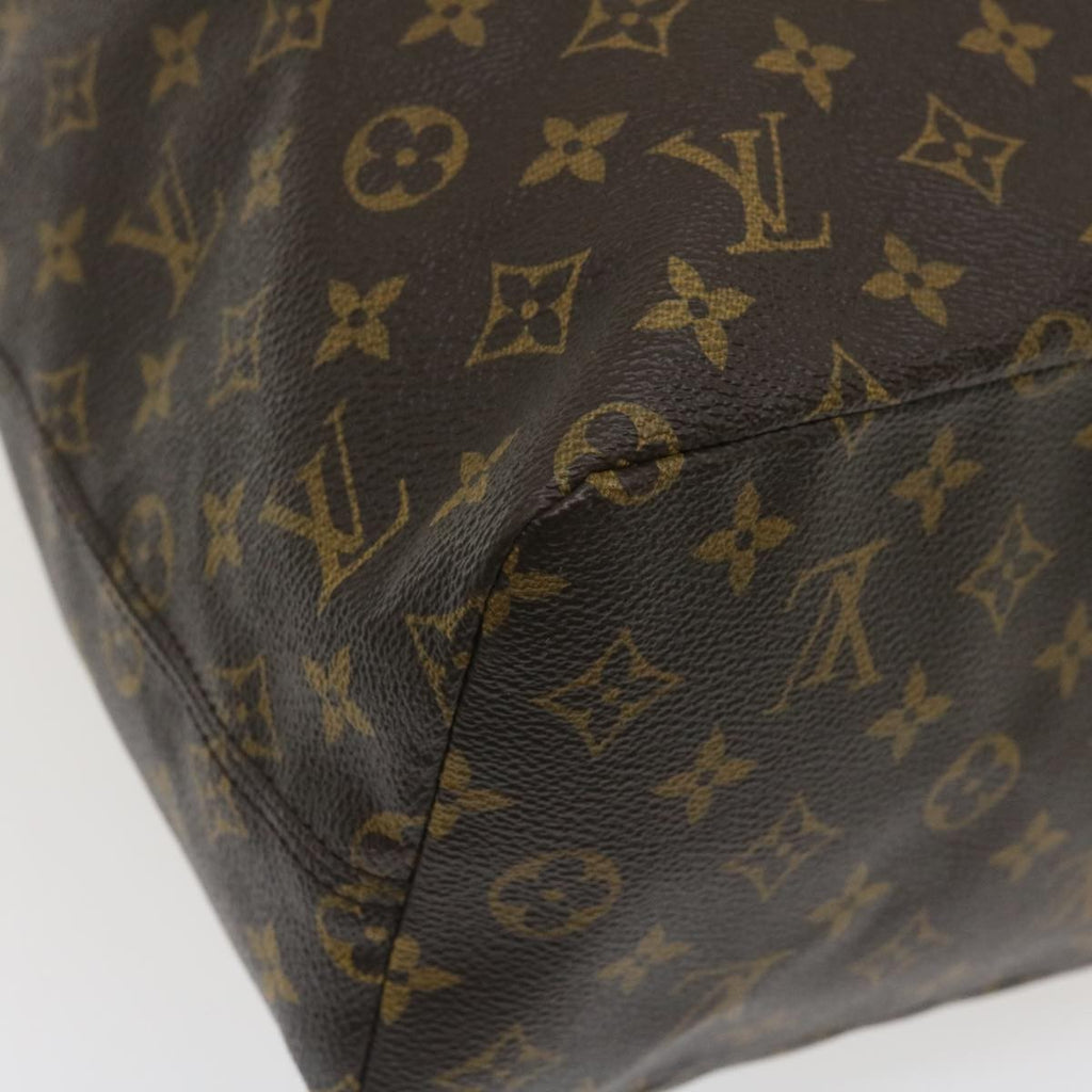 Louis Vuitton Cabas Light Drawstring Bag Monogram Split Canvas Brown Canvas Tote Bag