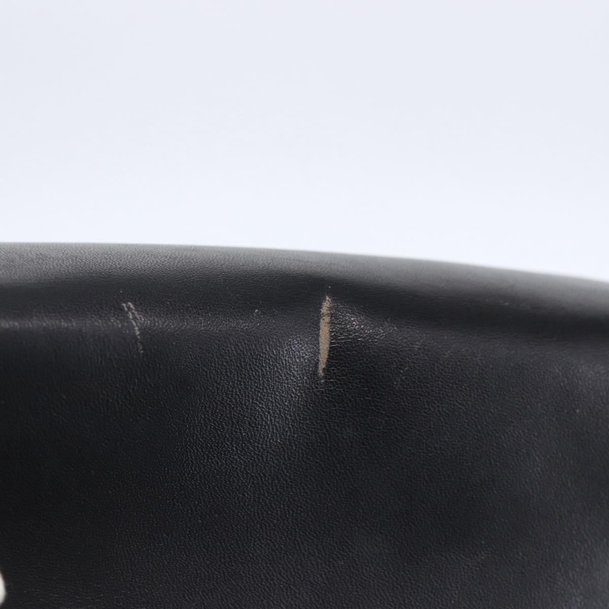 Celine Vintage Shoulder Bag Leather Black Leather Shoulder Bag Bag