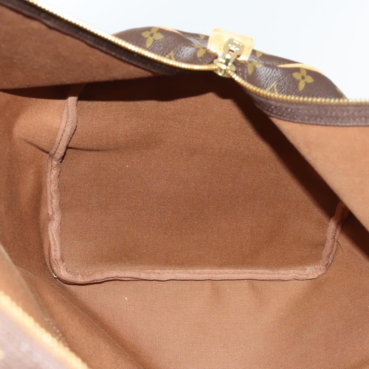 Louis Vuitton Keepall Bag Monogram Canvas Brown Canvas Travel Bag