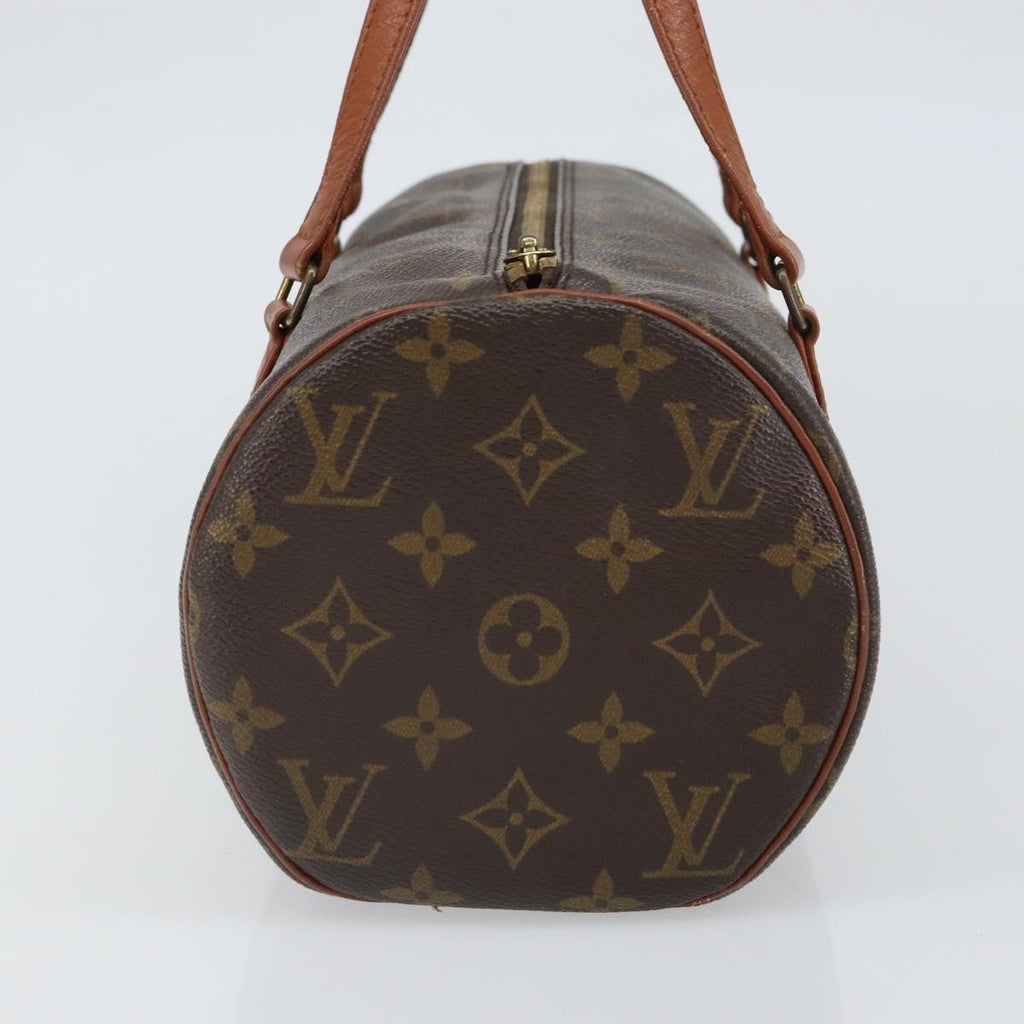 Louis Vuitton Papillon Handbag Monogram Canvas Brown Canvas Handbag
