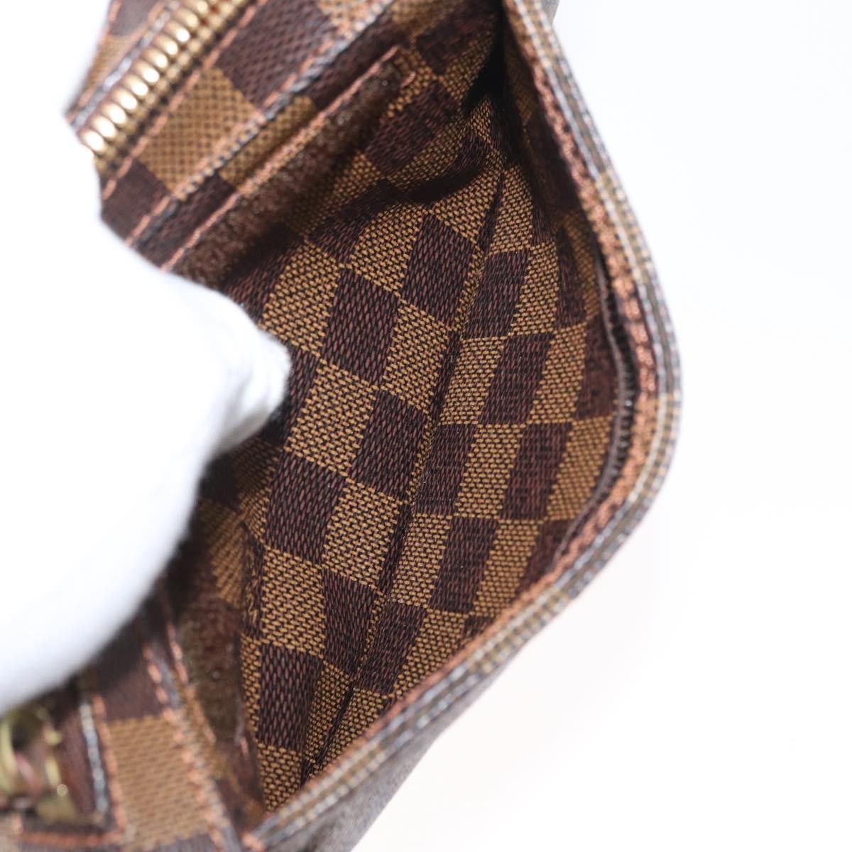Louis Vuitton Geronimos Waist Bag Damier Brown Canvas Shoulder Bag