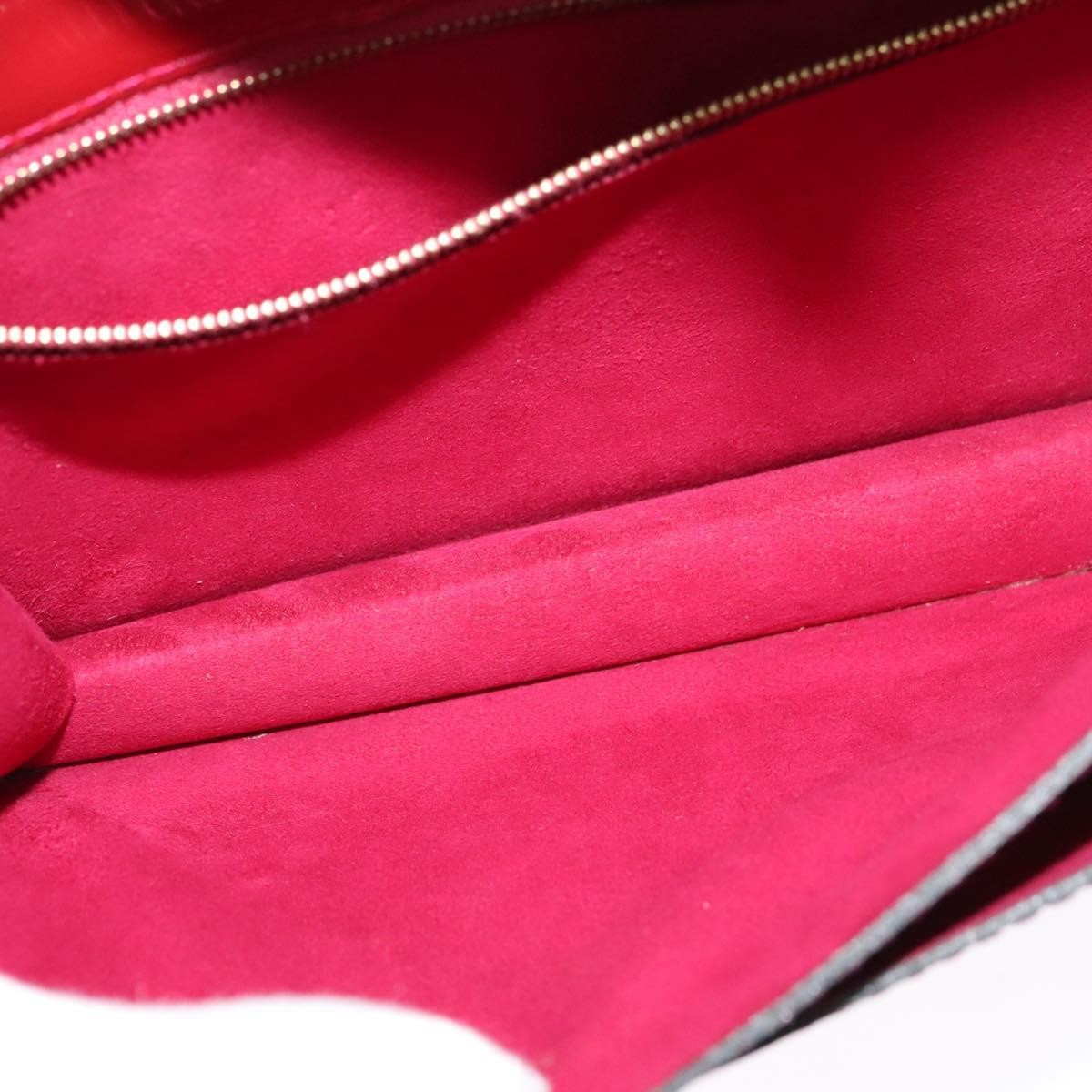 Louis Vuitton Monceau Handbag Vernis Burgundy Patent_Leather Bag
