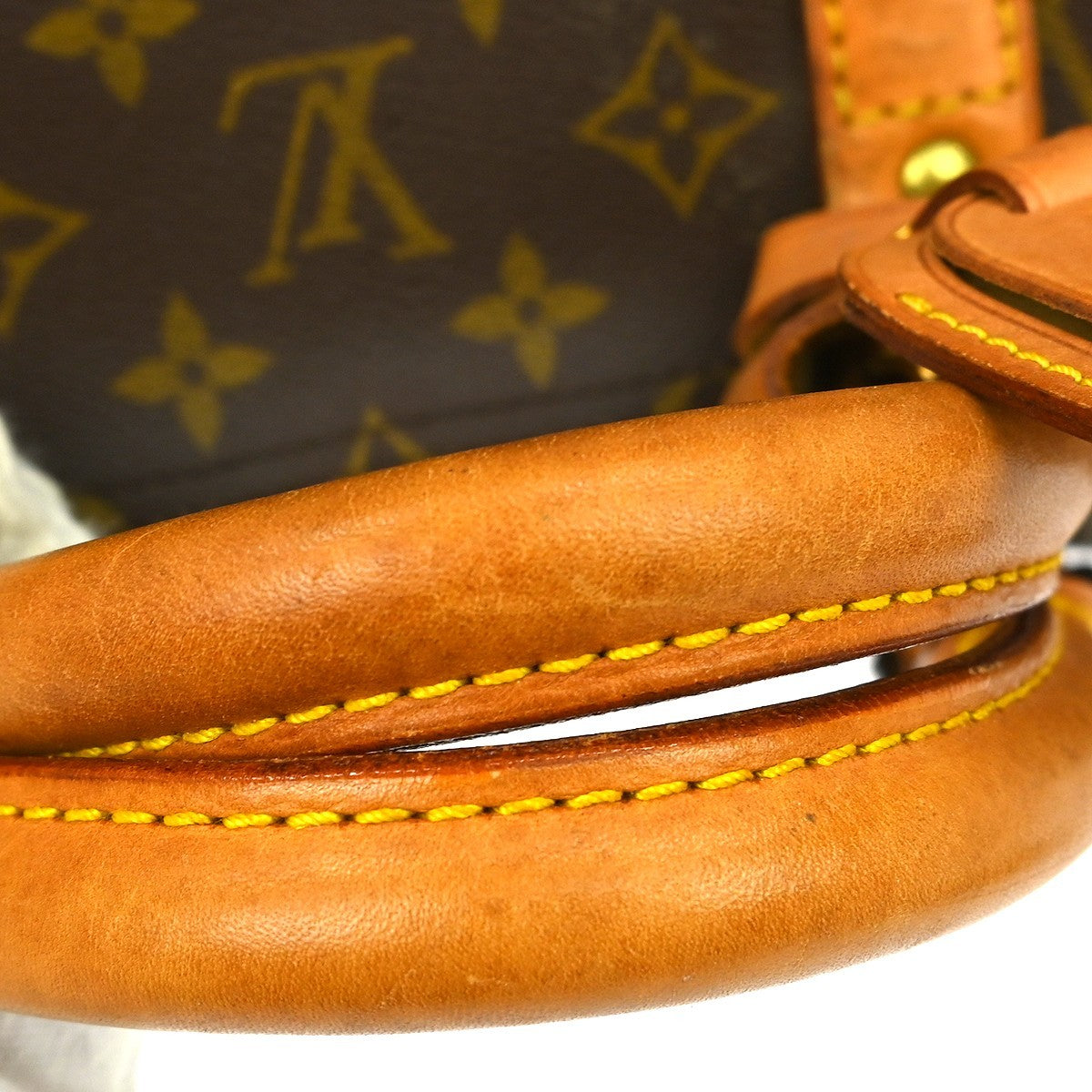 Louis Vuitton Keepall Bag Monogram Canvas Brown Canvas Travel Bag