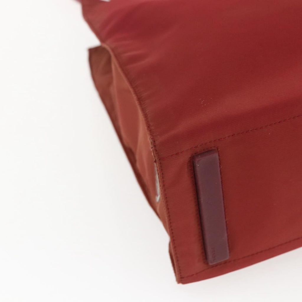 Prada Vintage Tote Tessuto Red Nylon Tote Bag Bag