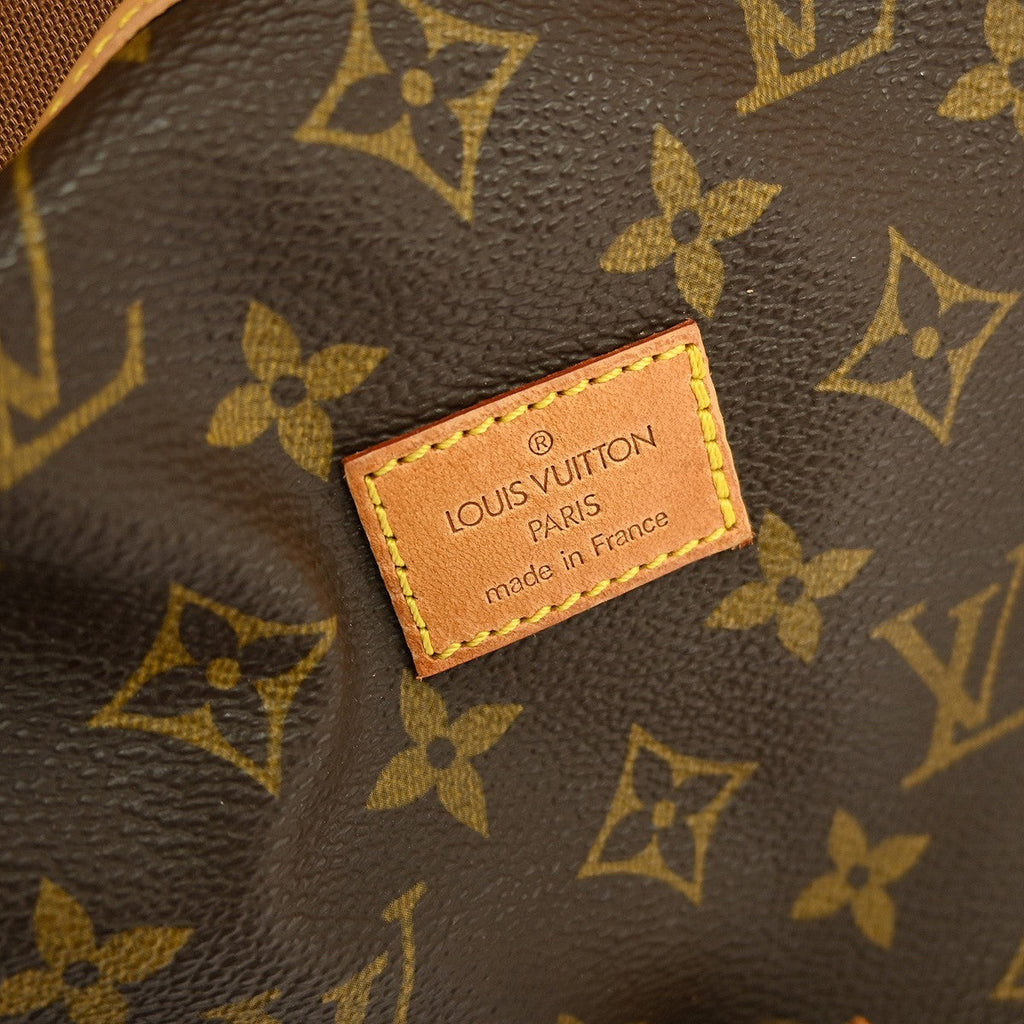 Louis Vuitton Saumur Handbag Monogram Canvas Brown Canvas Shoulder Bag