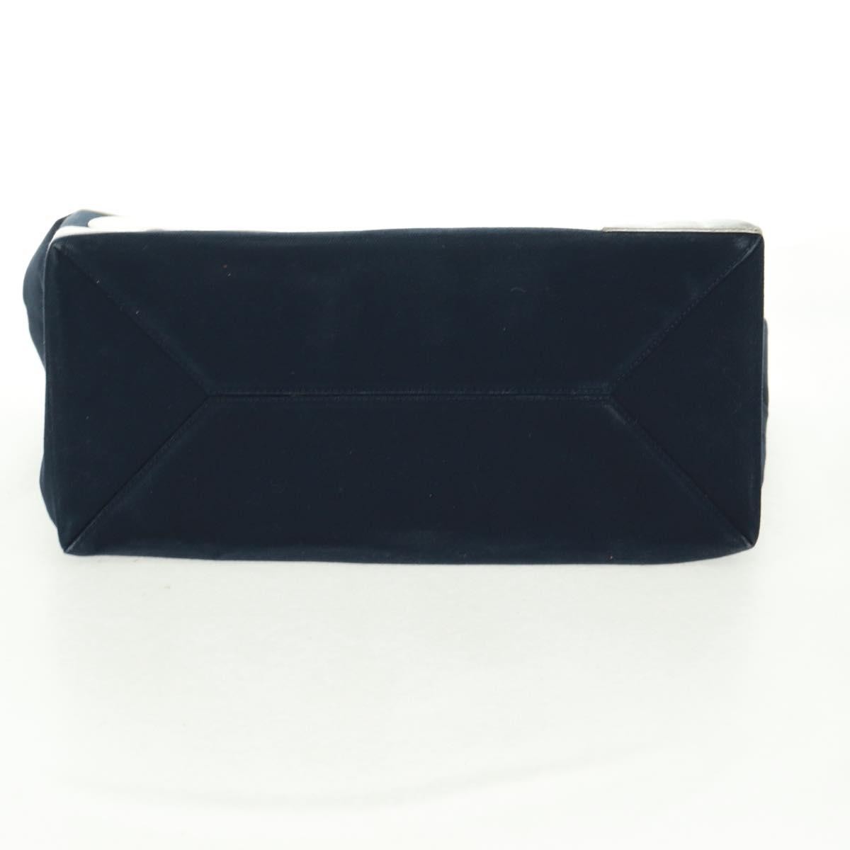 Chanel No.5 Tote Canvas And Leather Navy Canvas Tote Bag Bag