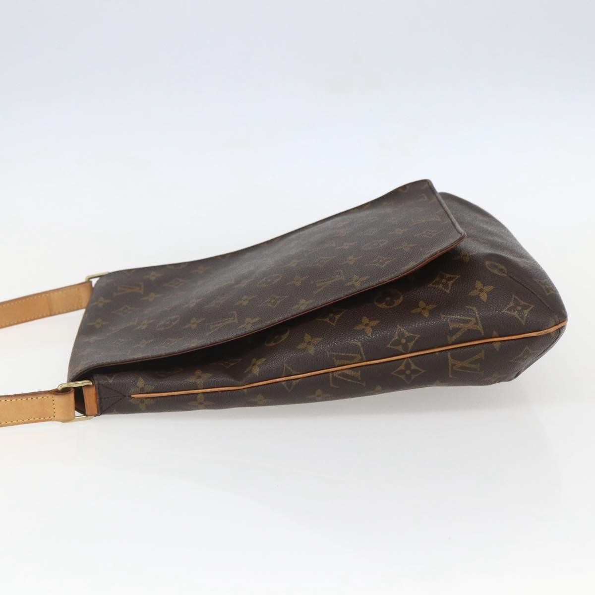 Louis Vuitton Musette Salsa Handbag Monogram Canvas Brown Canvas Shoulder Bag