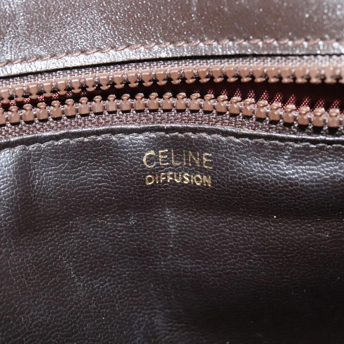 Celine C Sulky Shoulder Bag Canvas And Leather Beige Canvas Shoulder Bag Bag