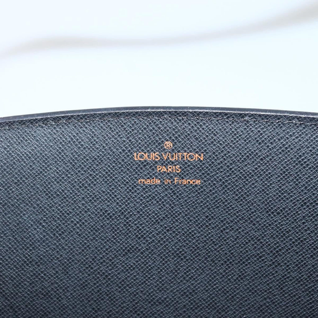 Louis Vuitton Varenne Handbag Epi Leather Black Leather Bag
