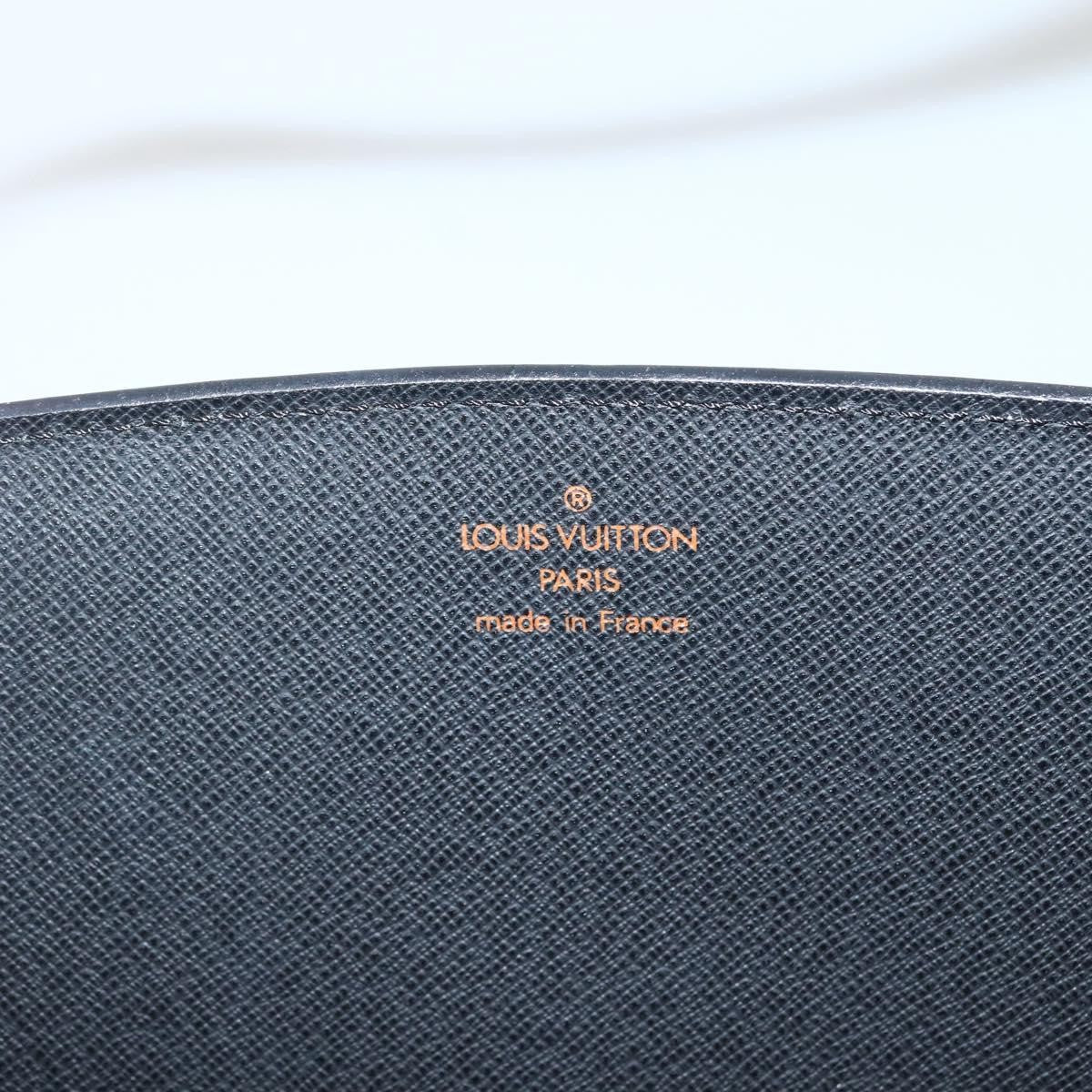 Louis Vuitton Varenne Handbag Epi Leather Black Leather Bag