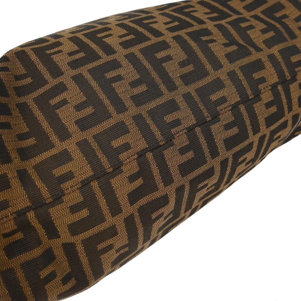 Fendi Special Shopping Tote Zucca Canvas Brown Canvas Tote Bag Bag