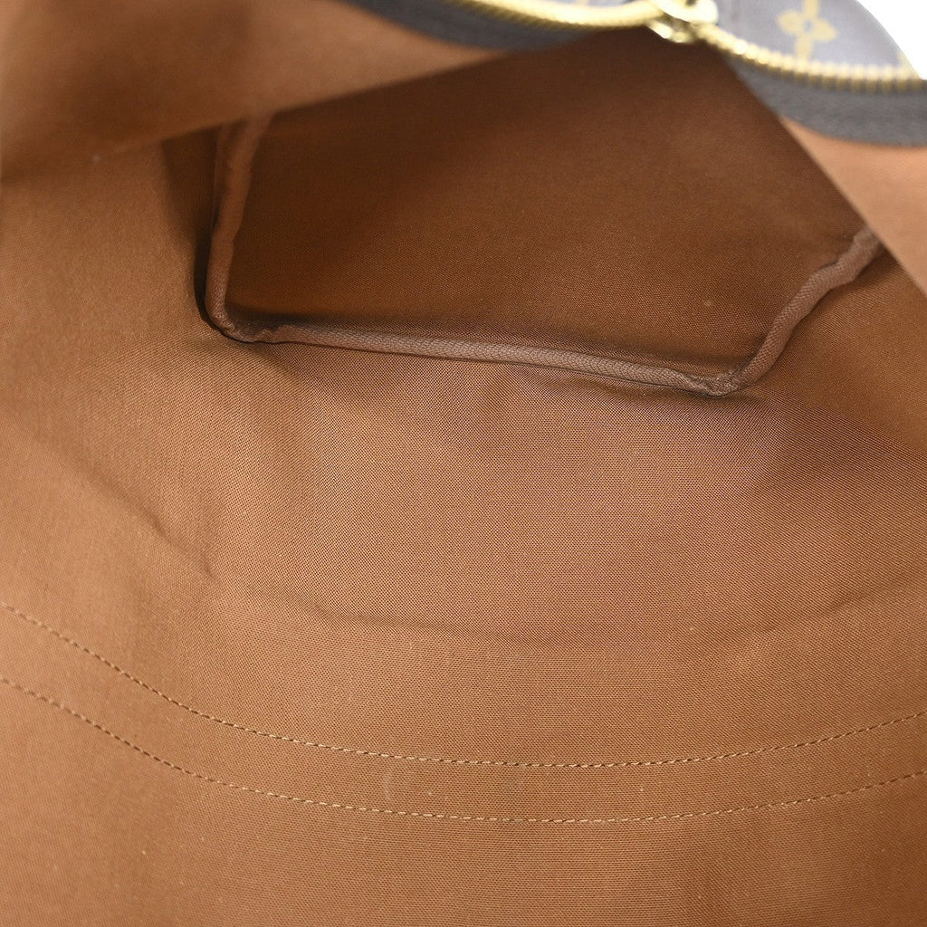 Louis Vuitton Keepall Bag Monogram Canvas Brown Canvas Travel Bag
