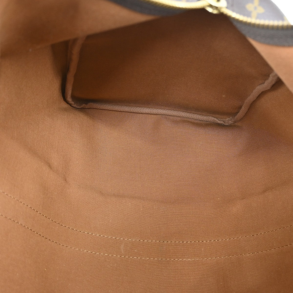 Louis Vuitton Keepall Bag Monogram Canvas Brown Canvas Travel Bag