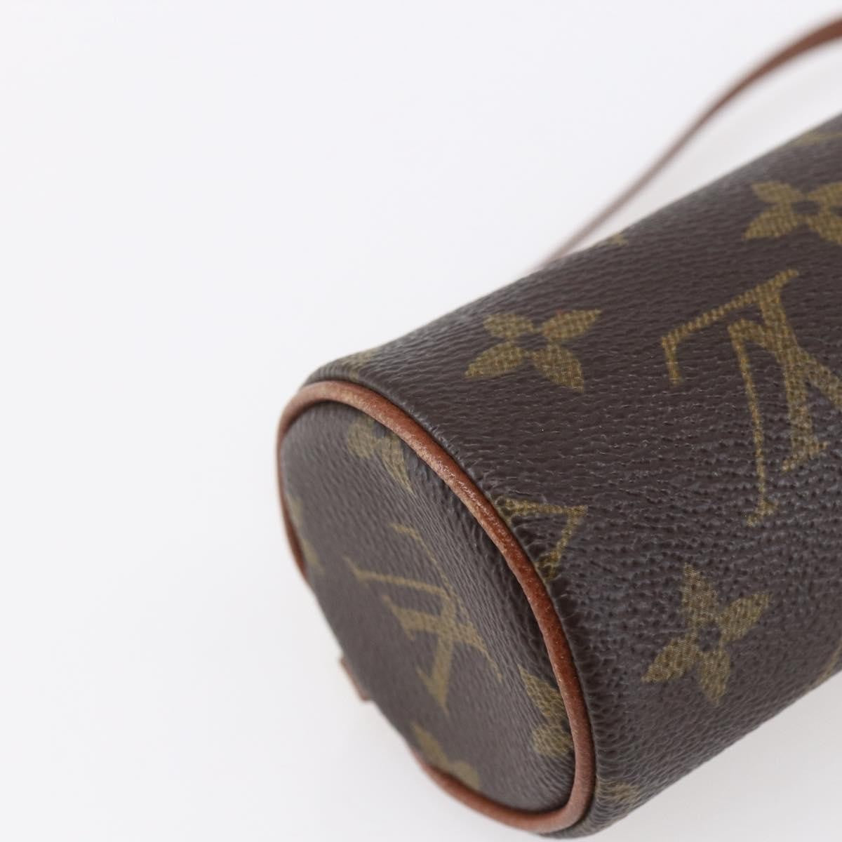 Louis Vuitton Papillon Pochette Monogram Canvas Brown Canvas Clutche & Pouche Bag