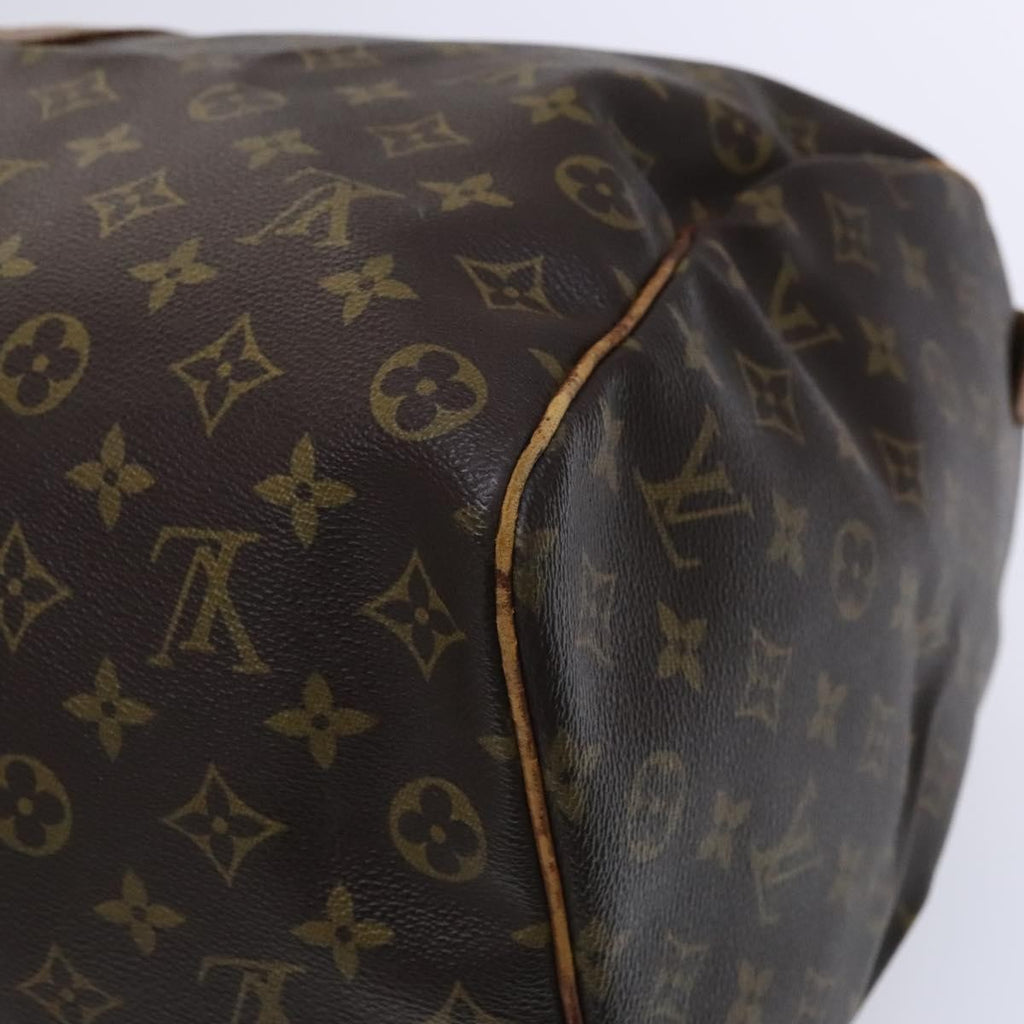 Louis Vuitton Keepall Bag Monogram Canvas Brown Canvas Travel Bag