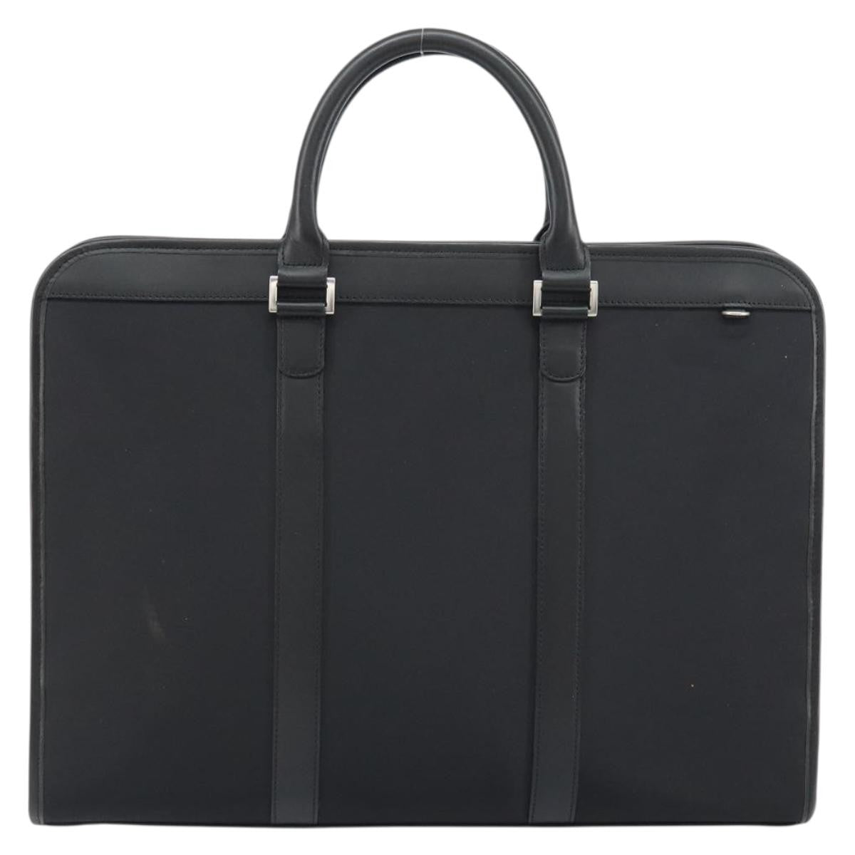 Burberry Black Label Business Bag Nylon Black Nylon Handbag