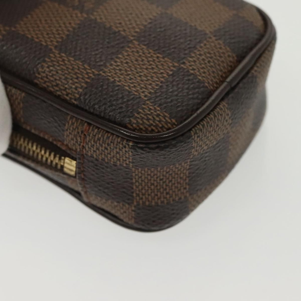 Louis Vuitton Etui Okapi Camera Case Damier Brown Canvas Clutche & Pouche Bag