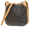 Louis Vuitton Odeon Handbag Monogram Canvas Brown Canvas Shoulder Bag
