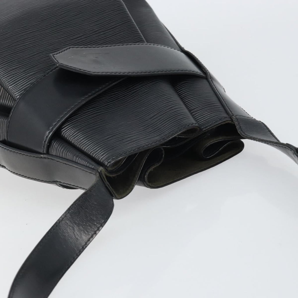 Louis Vuitton Vintage Sac D'epaule Handbag Epi Leather Black Leather Shoulder Bag