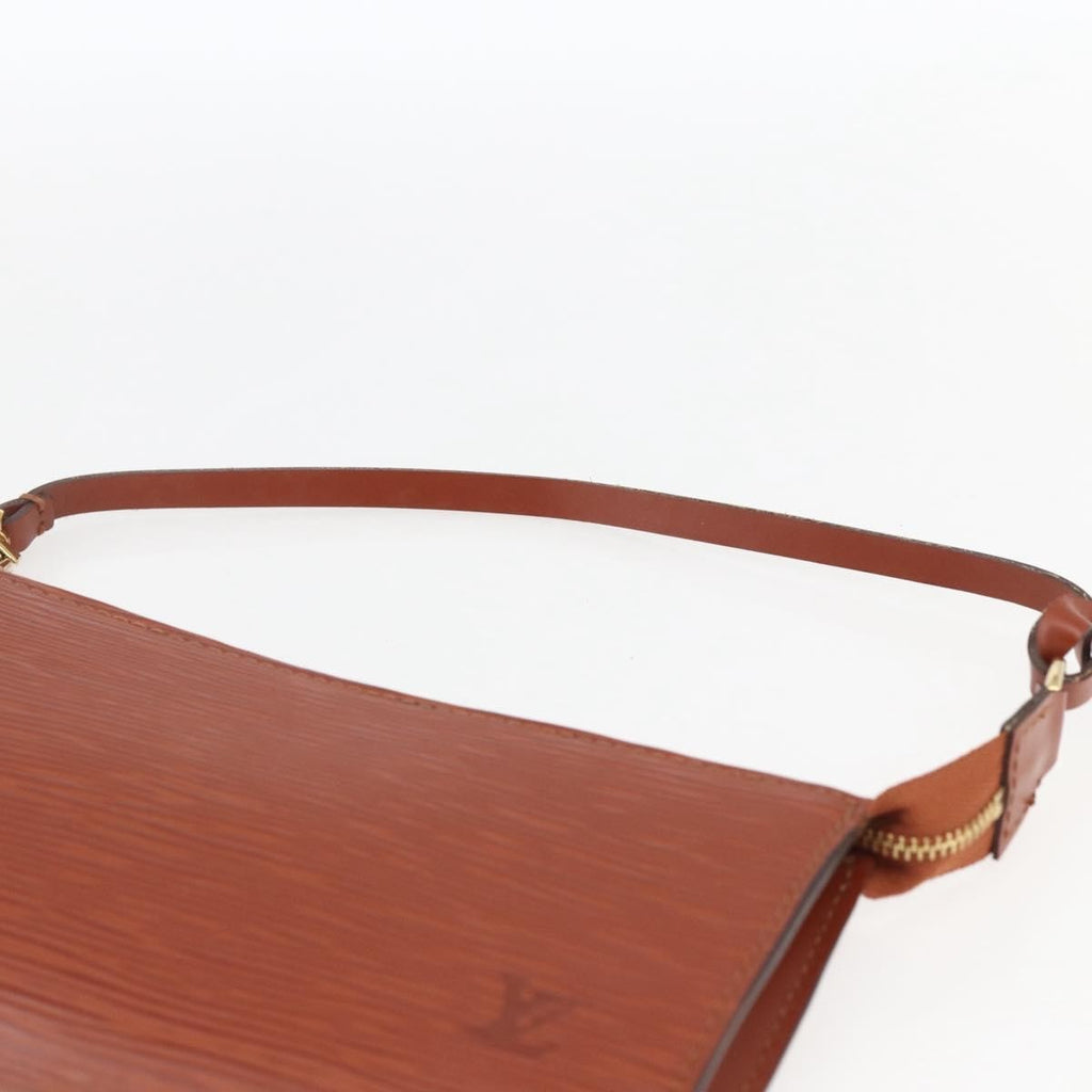 Louis Vuitton Pochette Accessoires Epi Leather Brown Leather Clutche & Pouche Bag
