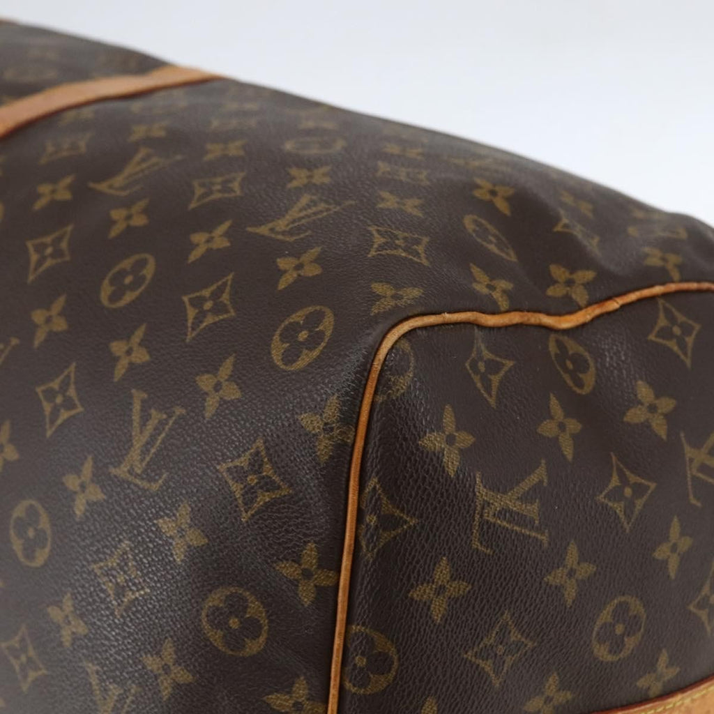 Louis Vuitton Keepall Bag Monogram Canvas Brown Canvas Travel Bag