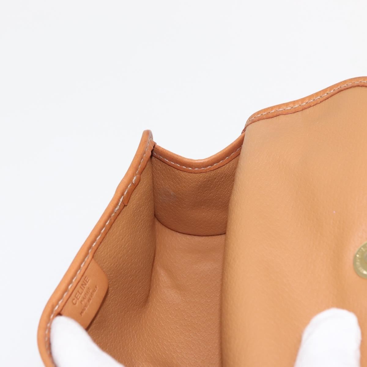 Celine Macadam Pochette Canvas And Leather Brown Canvas Clutche & Pouche Bag