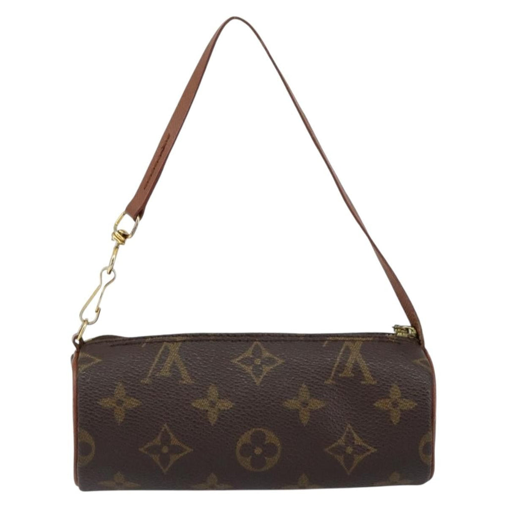 Louis Vuitton Papillon Pochette Monogram Canvas Brown Canvas Clutche & Pouche Bag