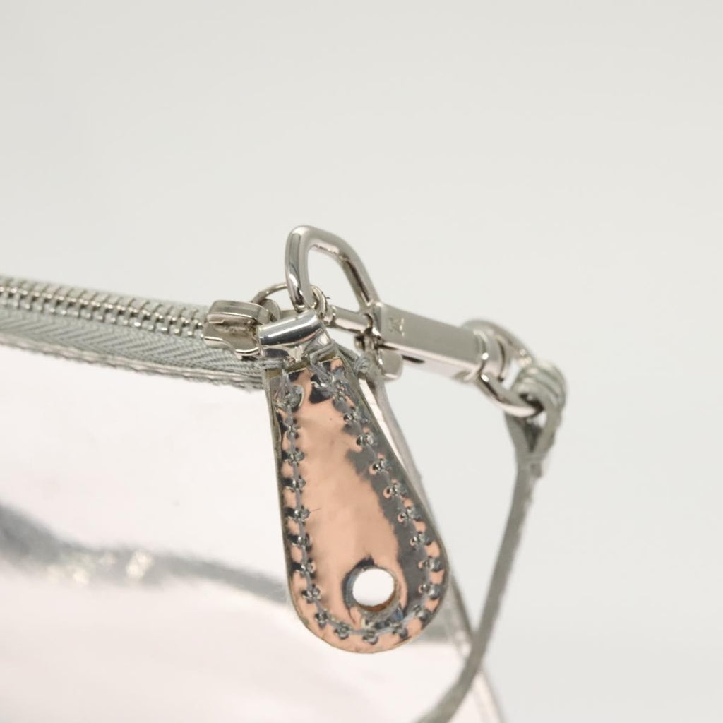 Louis Vuitton Pochette Plate Monogram Mirror Silver Patent_Leather Clutche & Pouche Bag