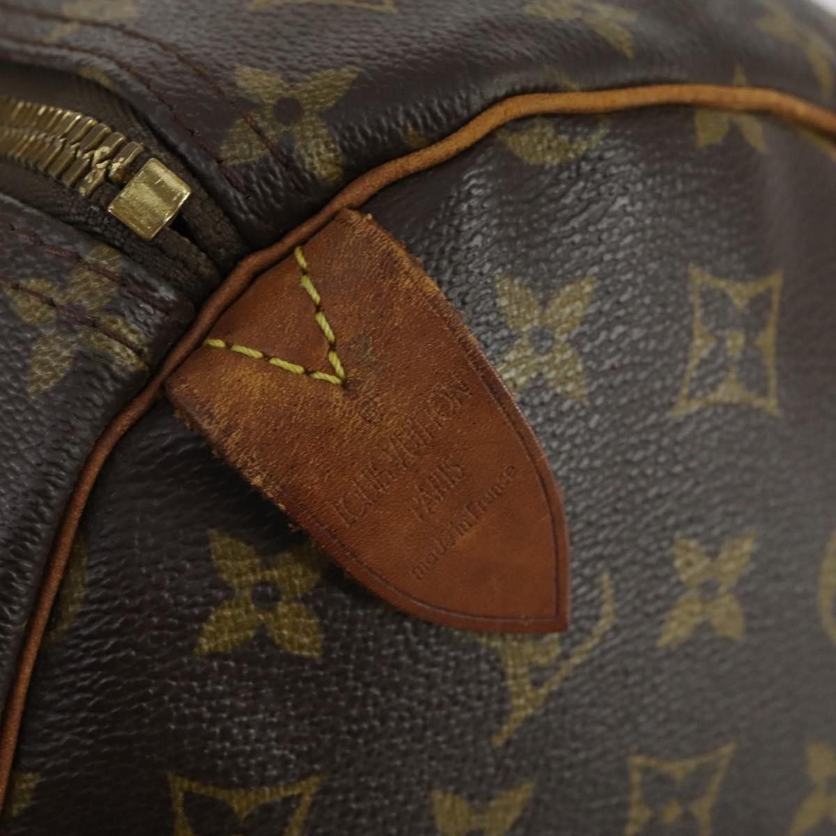 Louis Vuitton Keepall Bag Monogram Canvas Brown Canvas Travel Bag