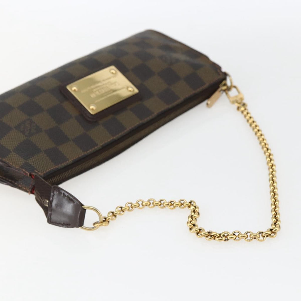 Louis Vuitton Sophie Handbag Damier Brown Canvas Clutche & Pouche Bag