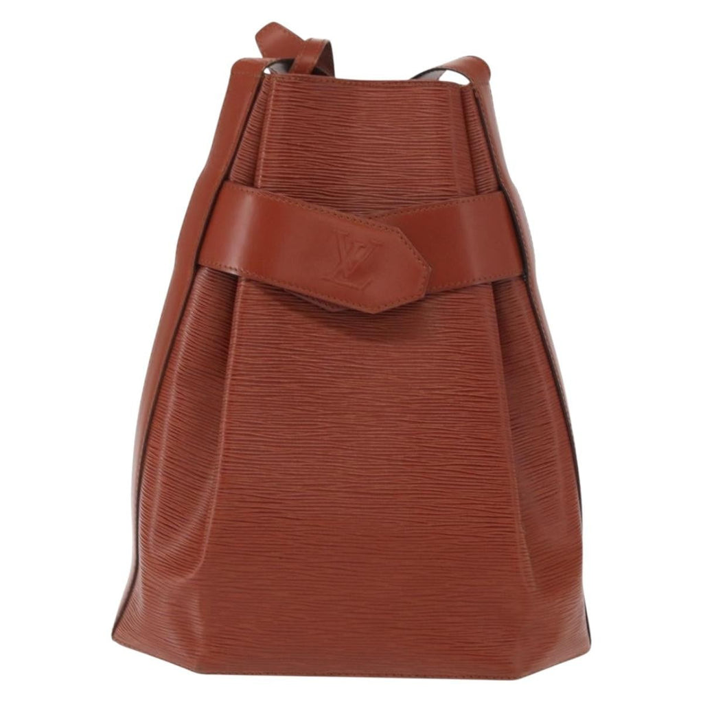 Louis Vuitton Vintage Sac D'epaule Handbag Epi Leather Brown Leather Shoulder Bag