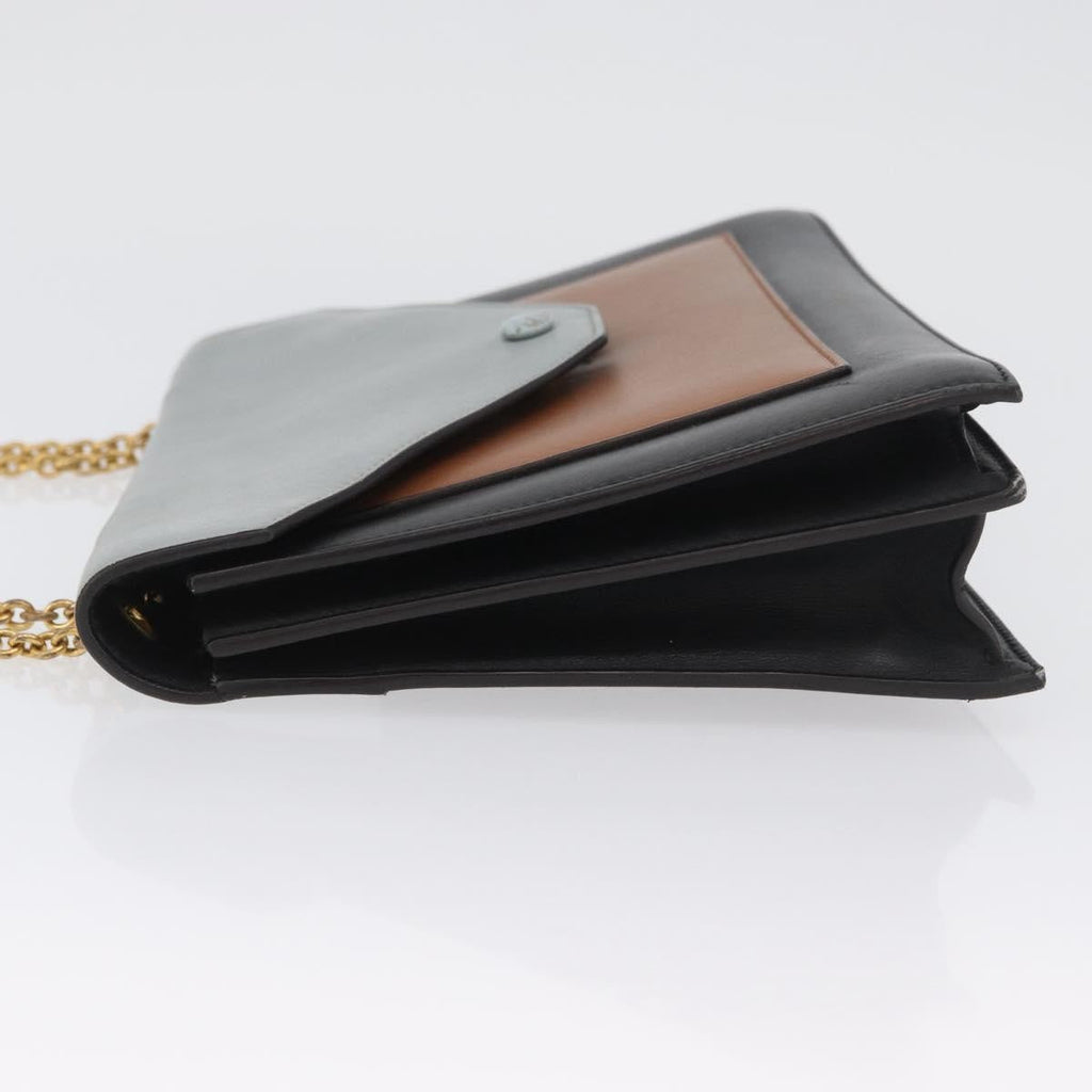 Celine Pocket Envelope Shoulder Bag Leather Multicolour Leather Shoulder Bag Bag