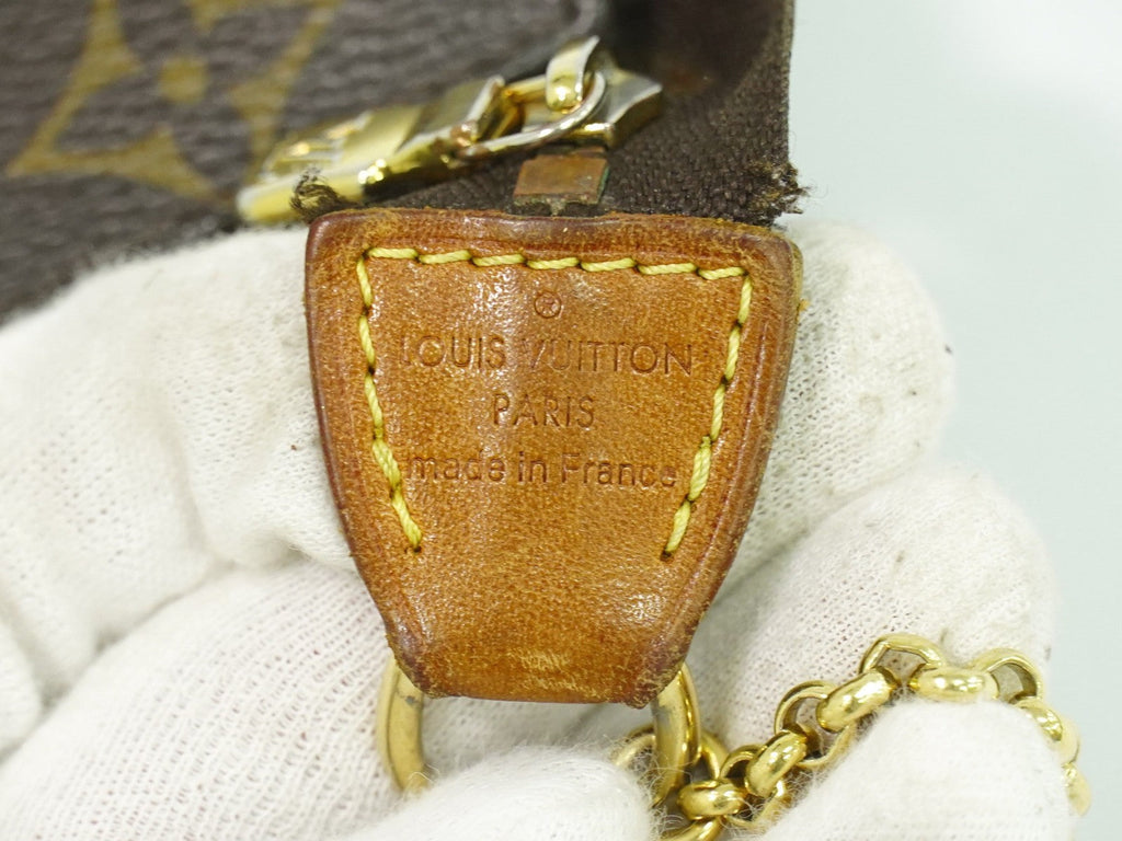 Louis Vuitton Eva Handbag Monogram Canvas Brown Canvas Clutche & Pouche Bag