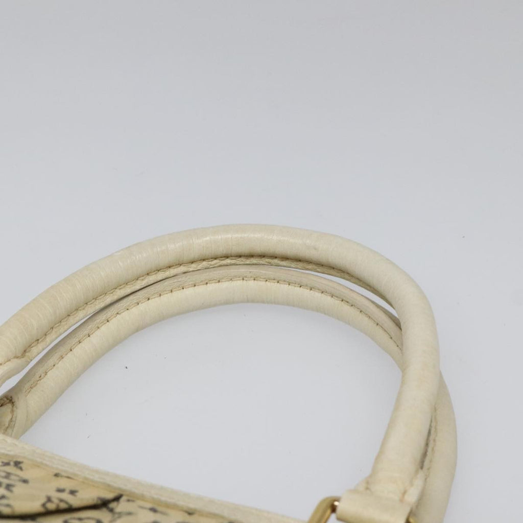 Louis Vuitton Marina Handbag Mini Lin Croisette Beige Canvas Bag