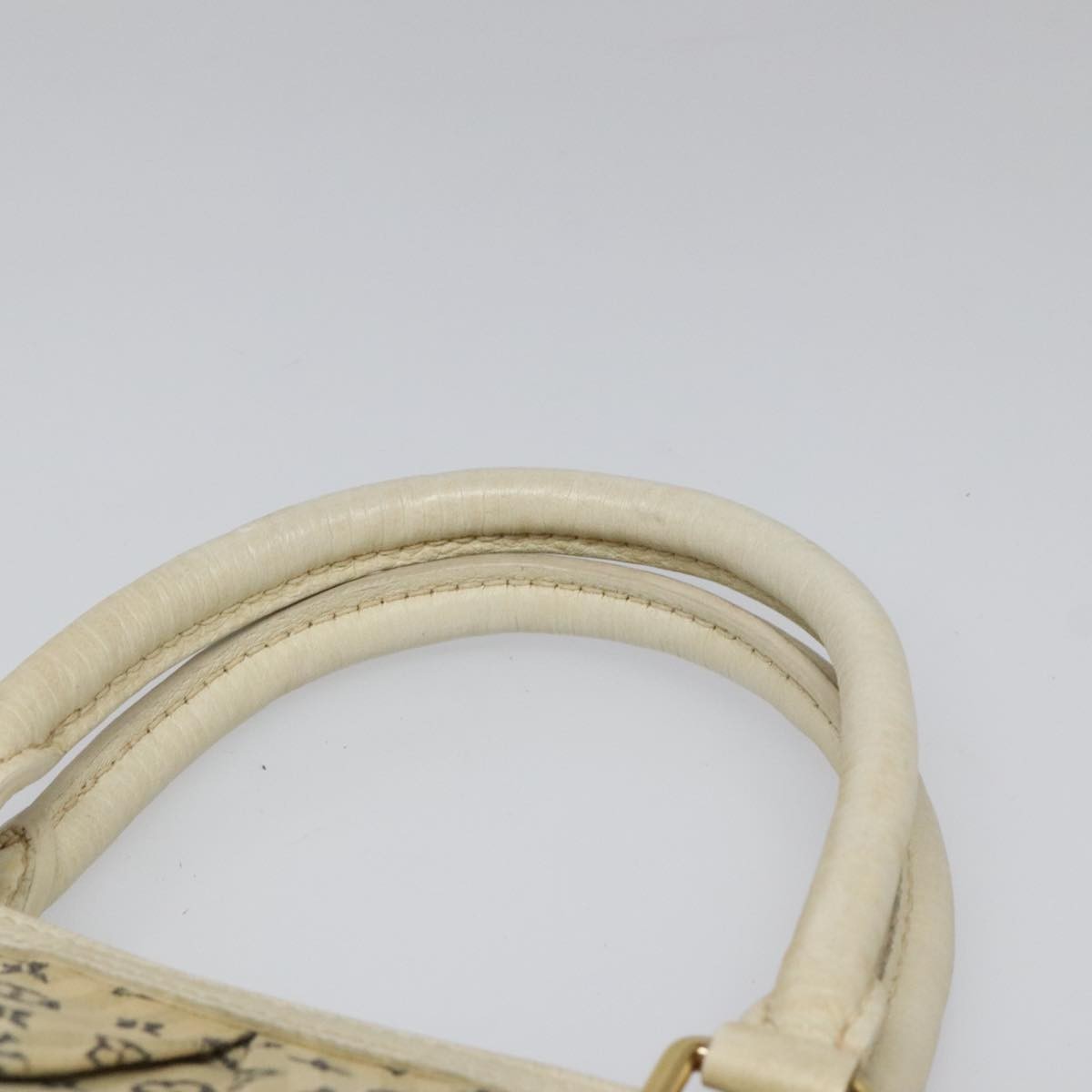 Louis Vuitton Marina Handbag Mini Lin Croisette Beige Canvas Bag