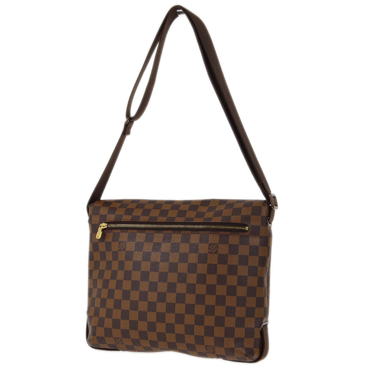 Louis Vuitton Brooklyn Handbag Damier Brown Canvas Shoulder Bag