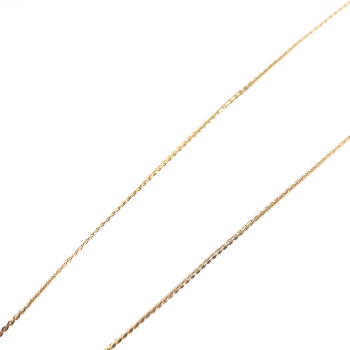 Christian Dior Cd Pendant Necklace Metal And Crystals Gold Metal Necklace Jewelry (Pre-Owned)