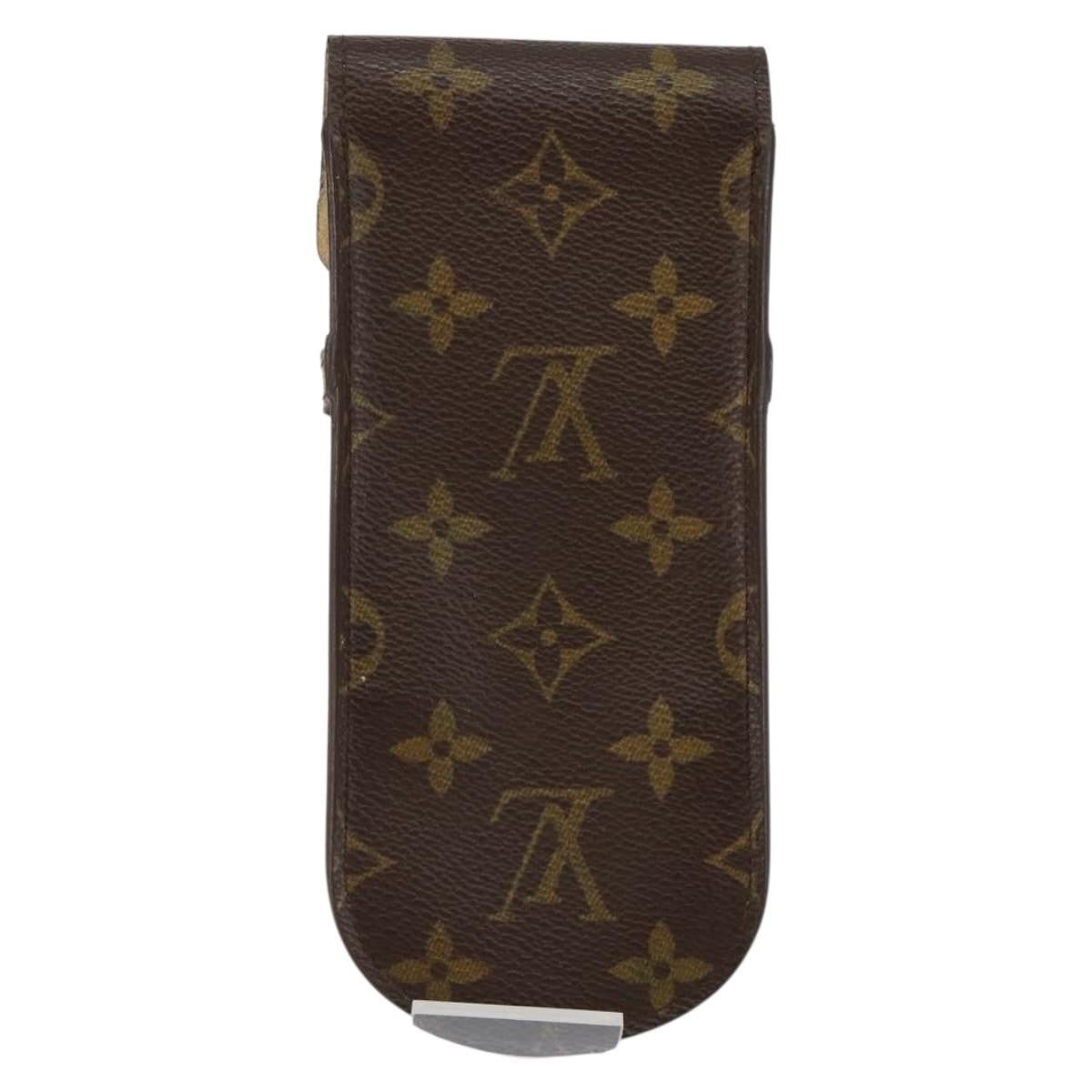 Louis Vuitton Etui À Lunette Canvas Brown Canvas Accessory