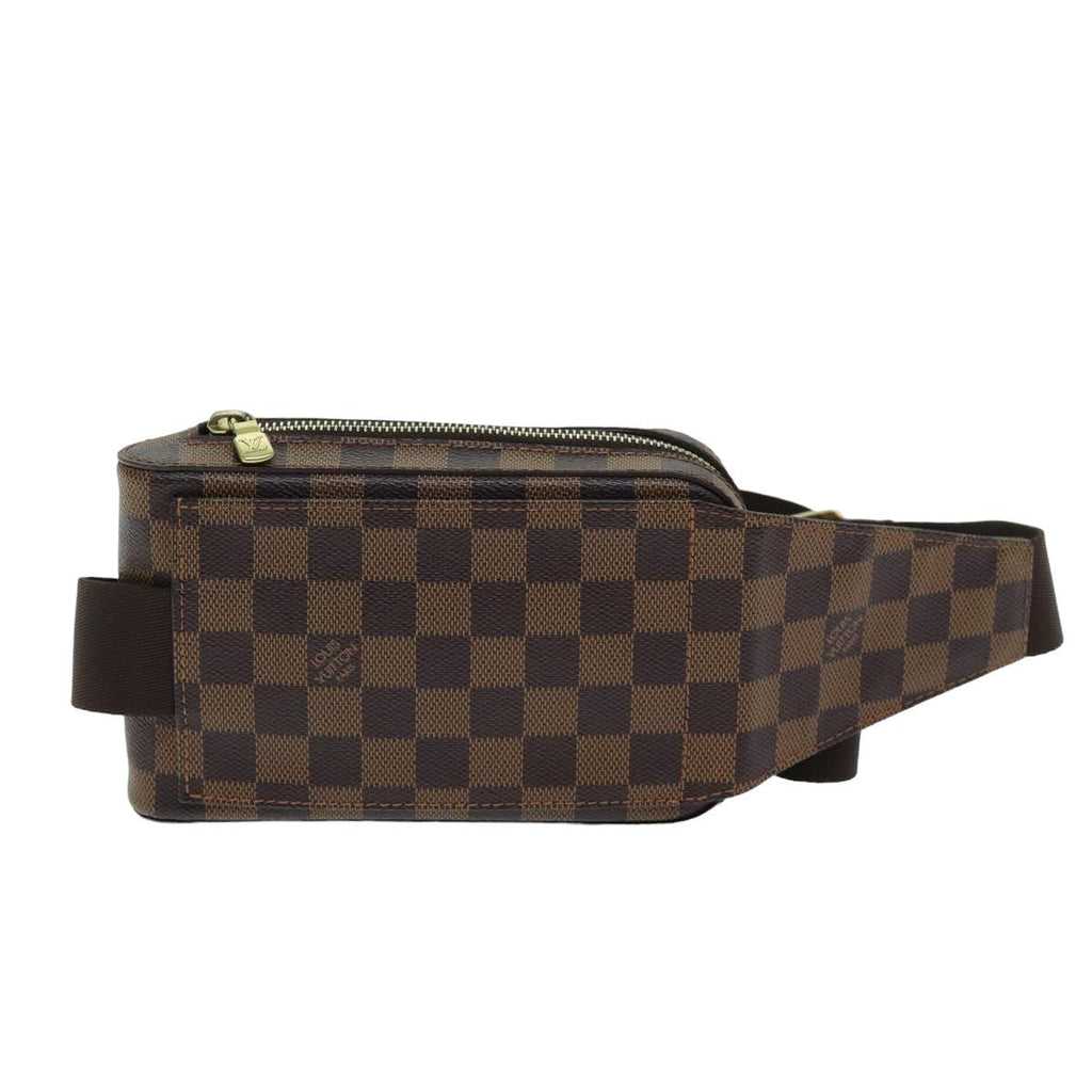 Louis Vuitton Geronimos Waist Bag Damier Brown Canvas Shoulder Bag