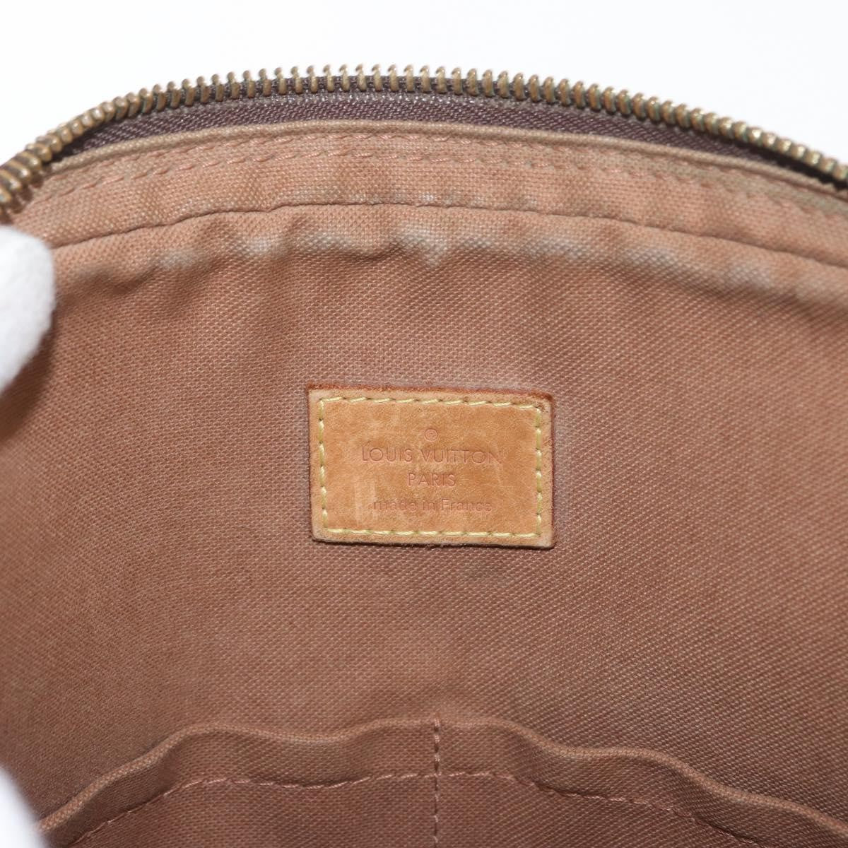 Louis Vuitton Trotteur Beaubourg Handbag Monogram Canvas Brown Canvas Shoulder Bag