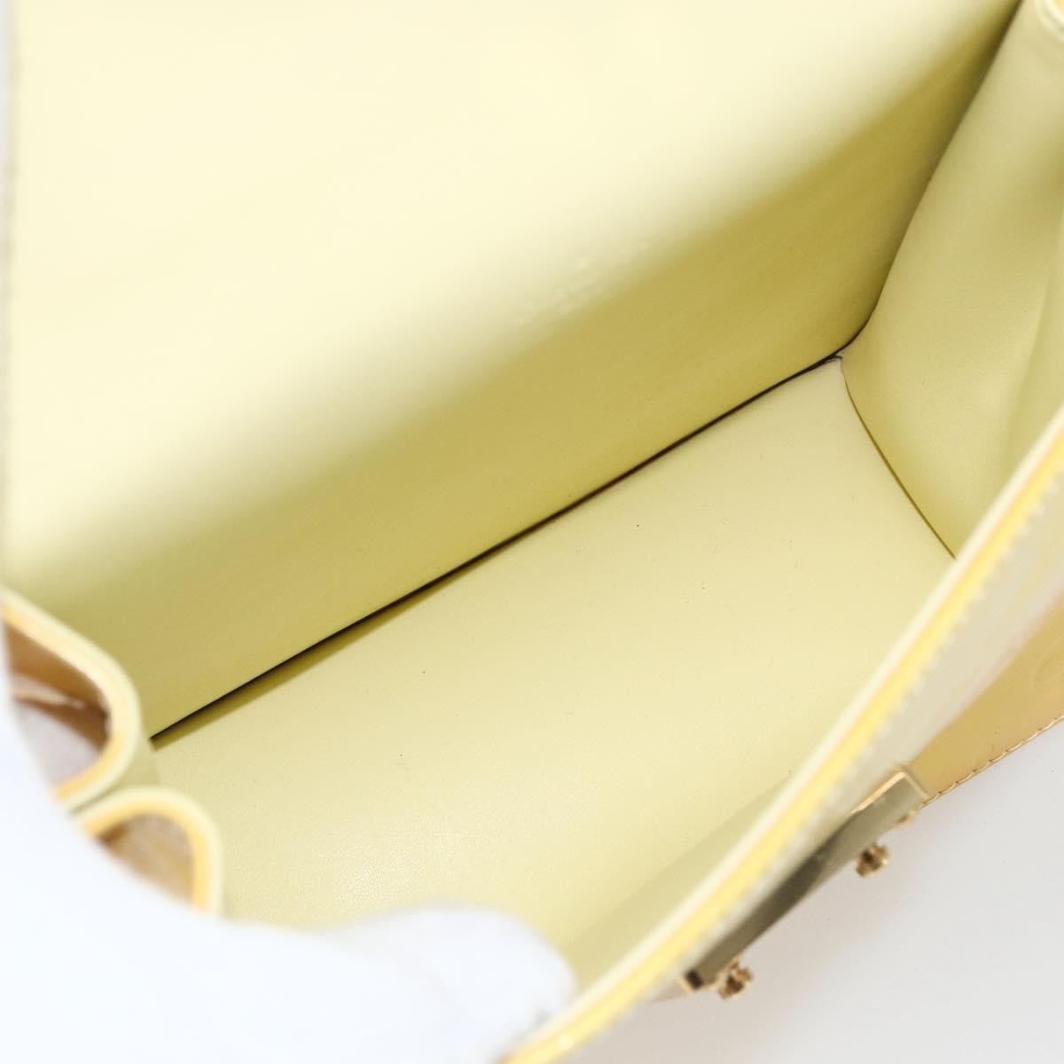 Louis Vuitton Spring Street Nm Handbag Patent Leather Yellow Patent_Leather Handbag